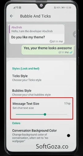 WhatsApp Gold APK features